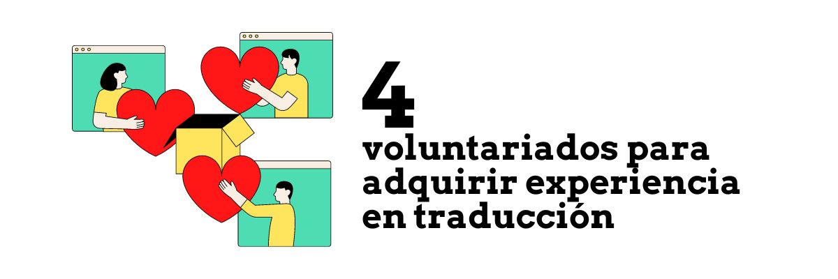 4 voluntariados para adquirir experiencia en traducción